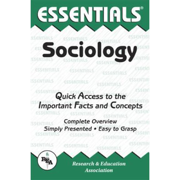 Pre-Owned Sociology Essentials (Paperback) 087891966X 9780878919666