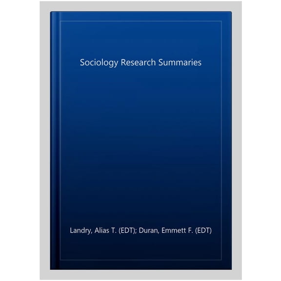 Sociology Research Summaries