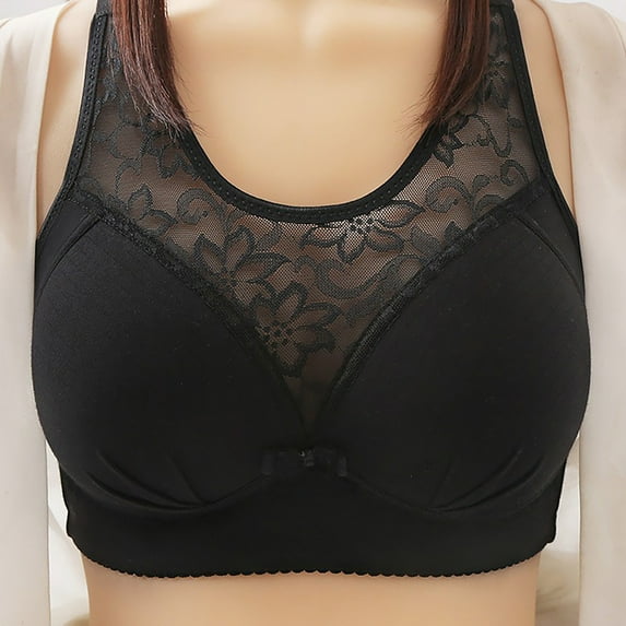 Socisucc Push up Bra Strapless Woman Embroidered Glossy Comfortable Breathable Bra Underwear No Rims