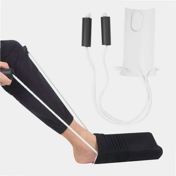 Sock Aid, Easy ON and Off Stocking Slider with Adjustable Cord and Soft Grip, Compression Sock Pulling Assist Device, Sock Helper Aid for Senior, Disabled, Pregnant