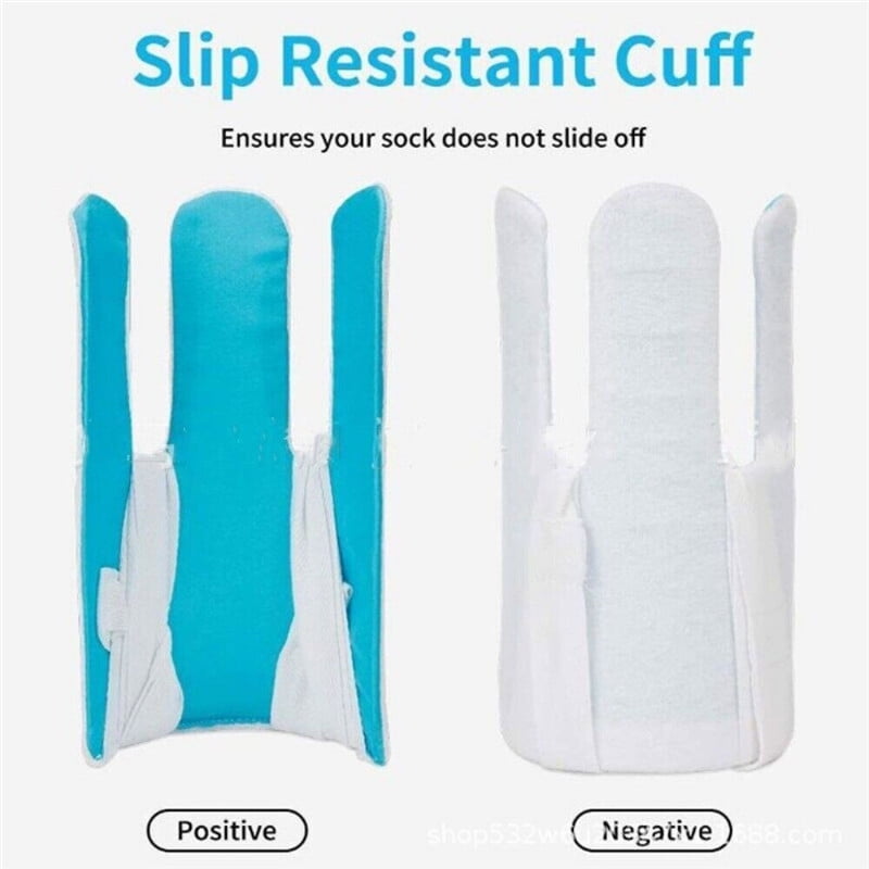 Sock Aid Tool for Putting Socks Easy On and Off for Elderly Disabled Pregnant Diabetics Pulling Assist Device Sock Helper