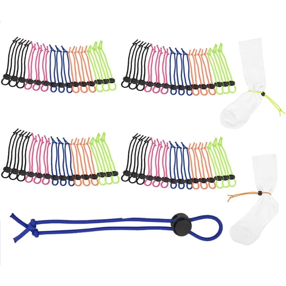 Sock Clip,Sock Holder - 20 Pcs Sock Clips for Laundry Locks Your Socks Laundry Sock Holder Sock Tie Clips Sock Organizer for for Washing Machine and Dryer with The Sock Laundry Organizer