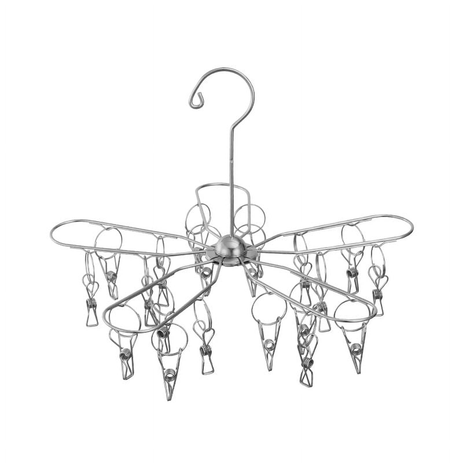 Sock Dryer Laundry Drying Rack Sock Hanger Underwear Hanger Foldable