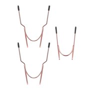 Sock Embroidery Hoop Set Stainless Steel Open Support, 3 Piece with 2 Large and 1 Small Hoops for Embroidery Setup, Sewing Aid and Projects