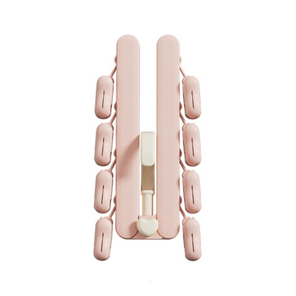 hejhncii Space Saving Sock Drying Clip For Home Use Foldable Underwear Clothespin Efficient Laundry Organization Tool