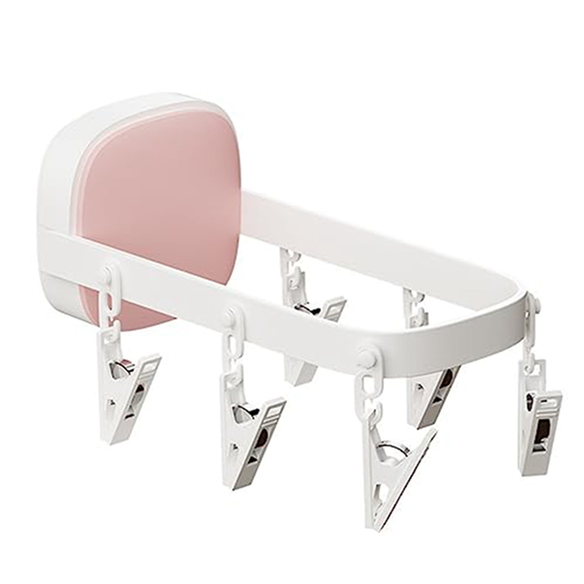 Sock Hanger, Wall Mount Foldable Underwear Drying Rack With Clips