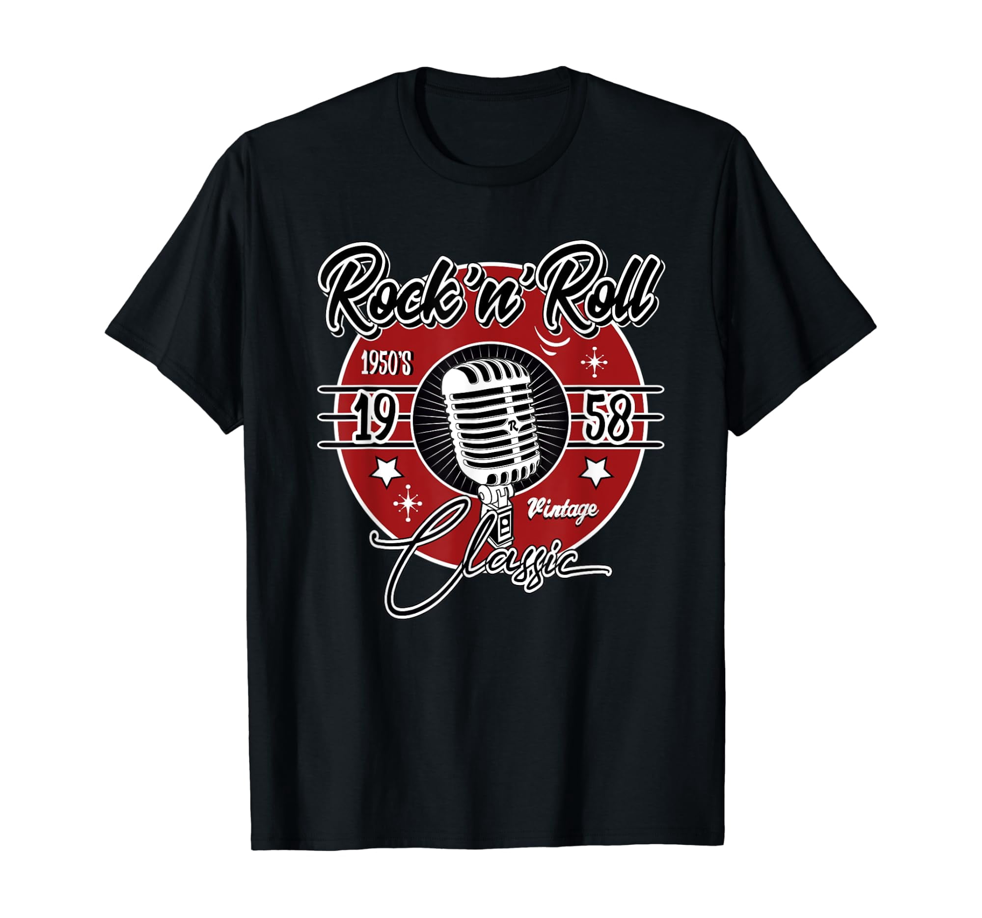 Sock Hop Clothes 50s Greaser Doo Wop Retro Rockabilly 1950s T-Shirt ...
