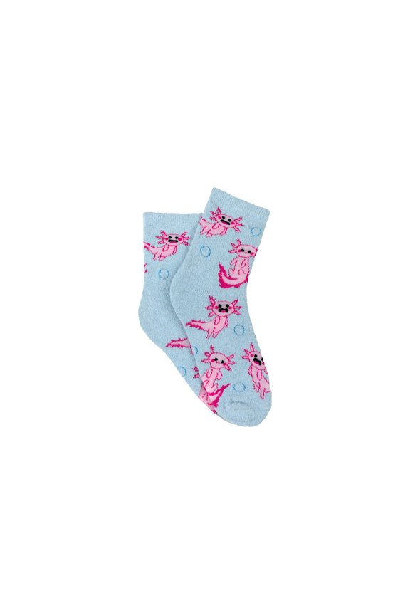 Sock House Co. Axolotl Cozy Crew Sock