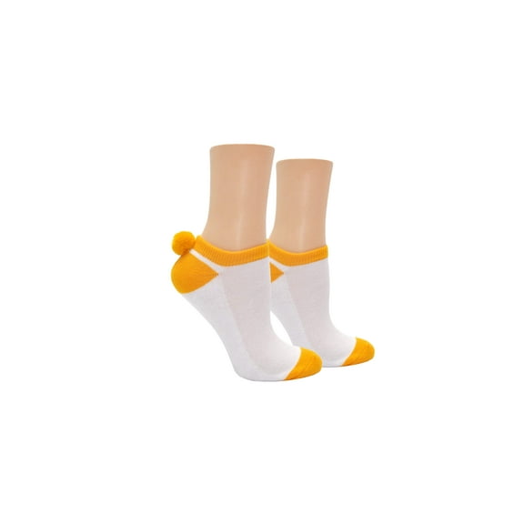 Sock House Co. Ladies Athletic Pom Pom Lowcut Sock