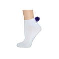 thumbnail image 1 of Sock House Co. Ladies Lowcut Pom Pom Socks, 1 of 1