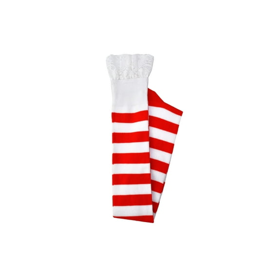 Sock House Co. Ladies Rugby Lace Thigh High Socks