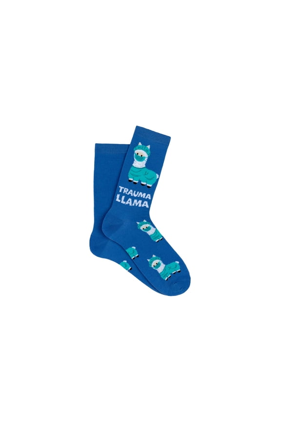 Sock House Co. Trauma Llama Crew Socks