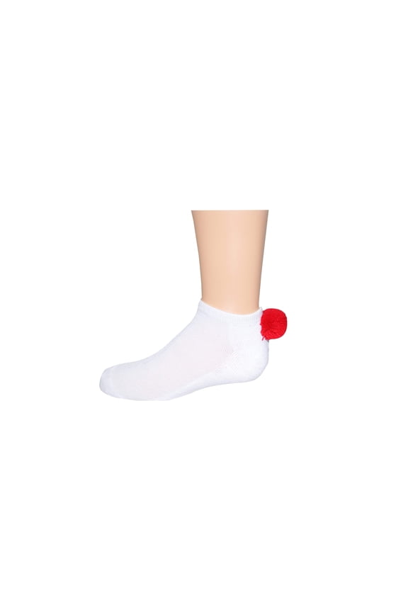 Sock House Co. Youth Lowcut Pom Pom Socks
