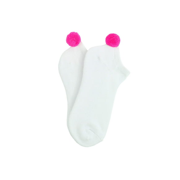 Sock House Co. Youth Lowcut Pom Pom Socks