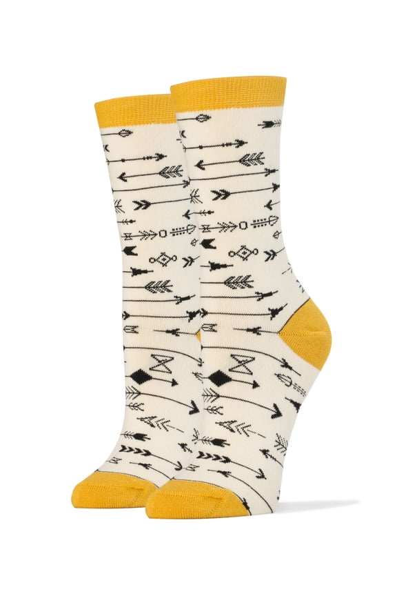 Women's Crew Sock (Chasing Arrows)