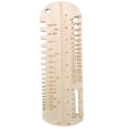 thumbnail image 1 of Sock Knitting Ruler Wooden Knitting Needle Size Gauge Measuring Tool Sock Accurate Ruler Knit Blocker for DIY, 1 of 7