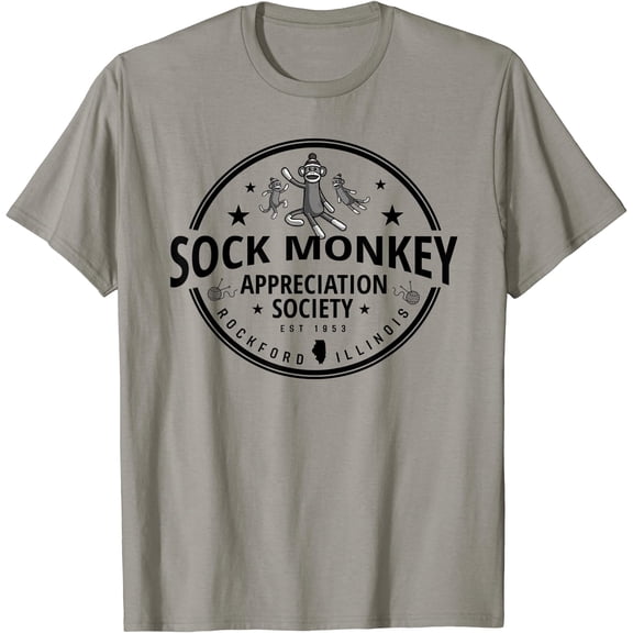 Sock Monkey Appreciation Society Funny Sock Monkey T-Shirt
