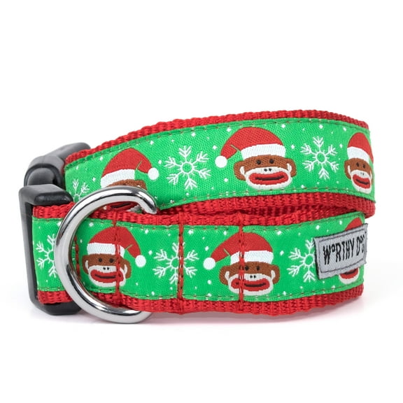 Sock Monkey Santa Collar