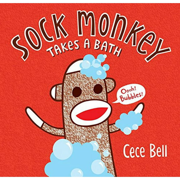 Pre-Owned Sock Monkey Takes a Bath (Cece Bell's Sock Monkey) Paperback