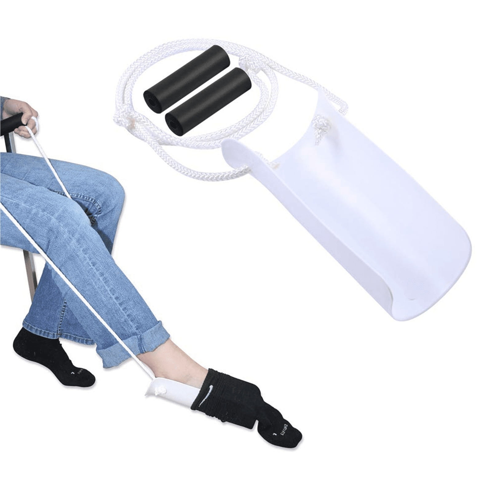 Sock Puller Aides,Help To Put On Socks For Seniors Without Bending Down DSV