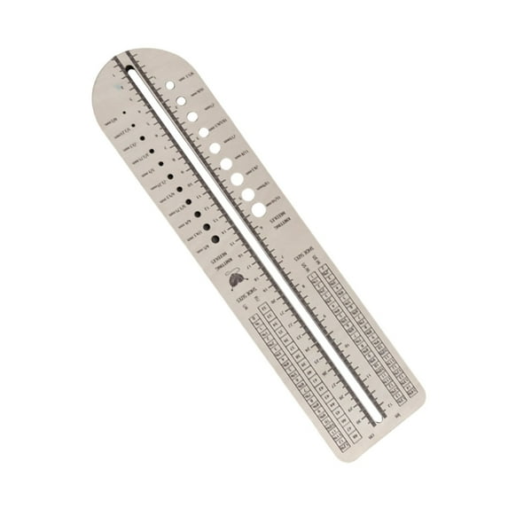 Sock Ruler Sock Blockers Sewings Gauges Socks Multifunctional Needle