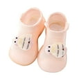 thumbnail image 1 of Sock Shoes Baby Walking Shoes Slipper Soft Sole Non Skid Cotton Baby Shoes Baby Boys Girls Winter Sneaker for 6-12Months, 1 of 7