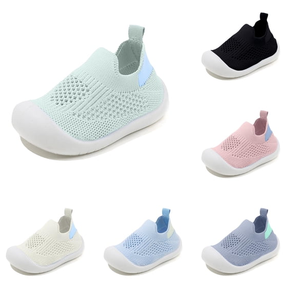 Sock Shoes Breathable Soft Rubber Sole First Walking Sneakers for Boys and Girls