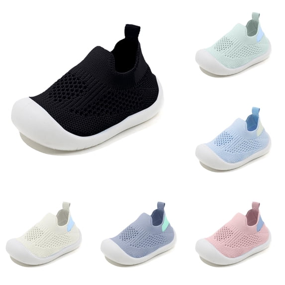Sock Shoes Breathable Soft Rubber Sole First Walking Sneakers for Boys and Girls