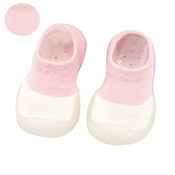 Walking Shoes with Grip Slipper Non for Boys Girls Walking Baby Sneakers Socks Soft Rubber Sole