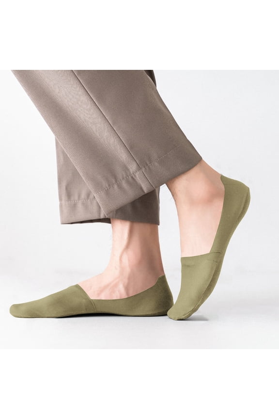 Sock Slippers Large Size Foreign Trade Rubber Cotton Socks Socks Spring Summer Autumn and Winter Men's Short Socks