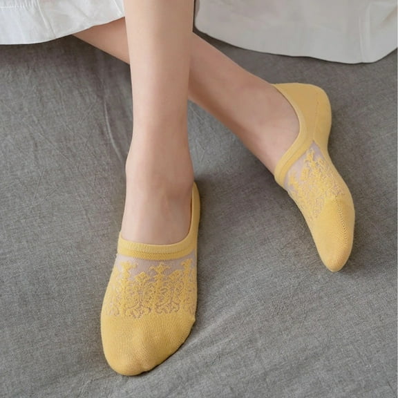 Sock Slippers Womens Socks Summer Invisible Breathable Shallow Mouth Invisible Socks