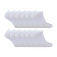 thumbnail image 1 of Sock Snob - 12 Pair Multipack Kids Quarter Trainer Socks, 1 of 2