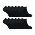 thumbnail image 1 of Sock Snob - 12 Pair Multipack Mens Quarter Trainer Socks, 1 of 2