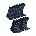 thumbnail image 1 of Sock Snob - 12 Pairs Mens Bamboo Socks | Novelty Multicolor Cushioned Funny Design Crew Socks, 1 of 2