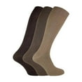 thumbnail image 1 of Sock Snob - 3 Pairs Mens Long Knee High Length 100% Cotton Socks, 1 of 2