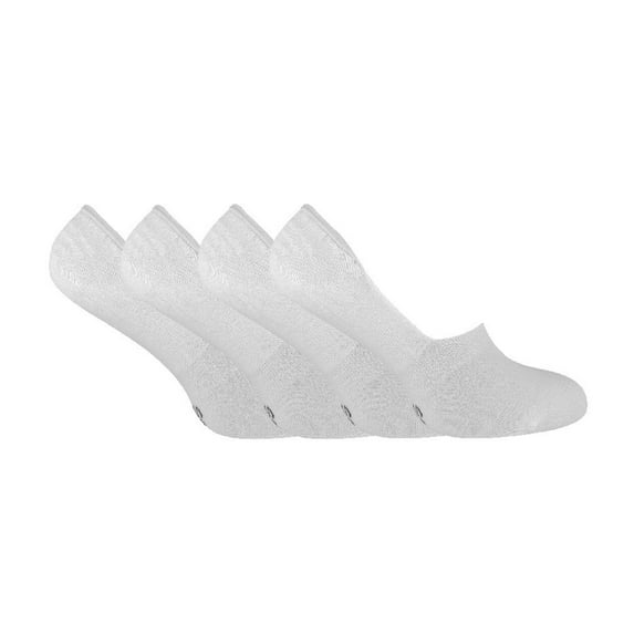 Sock Snob - 4 Pairs Bamboo Low Cut Liner Socks for Men & Women with Non Slip Grips