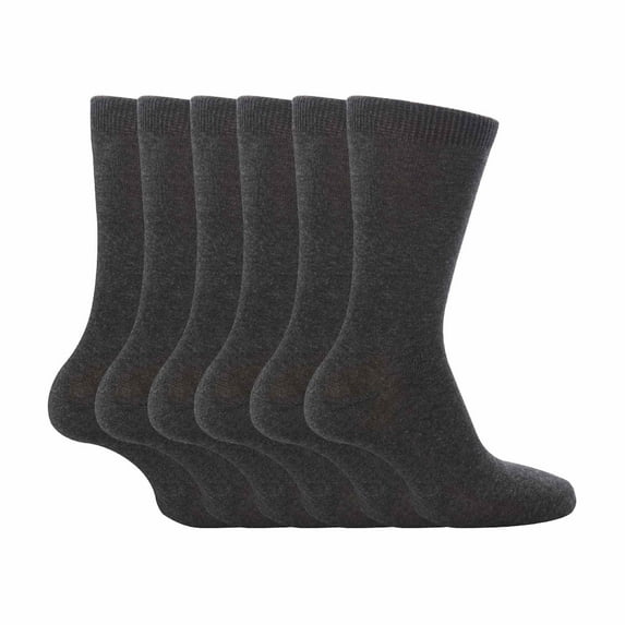 Sock Snob - 6 Multipack Childrens Plain School Socks | Boys & Girls | 3 Sizes | Cotton Rich Socks