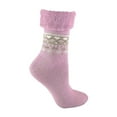 thumbnail image 1 of Sock Snob - Ladies Turn Over Top Warm Thermal Winter Nordic Bed Socks, 1 of 2