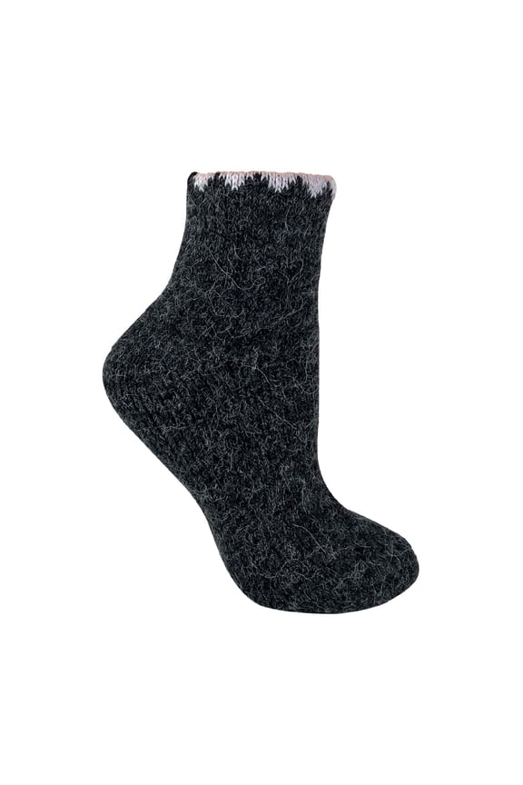 - Ladies Winter Warm Short Alpaca Wool Blend Hiking Socks