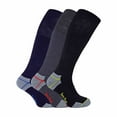 thumbnail image 1 of Sock Snob - Mens 6 Pack Long Knee High Work Socks for Steel Toe Boots, 1 of 2