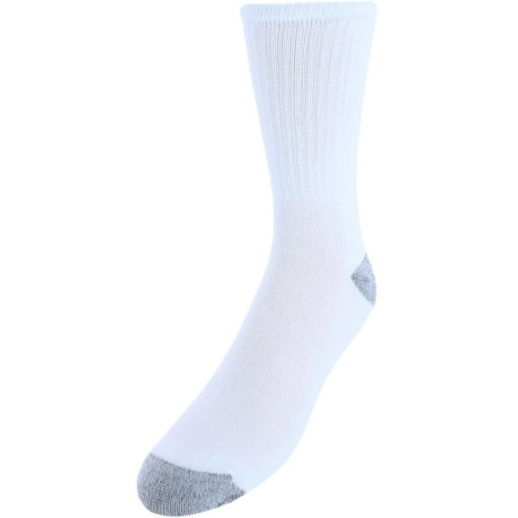 Sock Trends  Half Cushion Cotton Crew Socks (Pack of 10) (Men)
