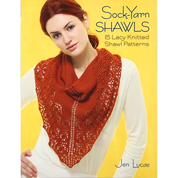 Pre-Owned Sock-Yarn Shawls: 15 Lacy Knitted Shawl Patterns, 9781604681949, 1604681942, Paperback,