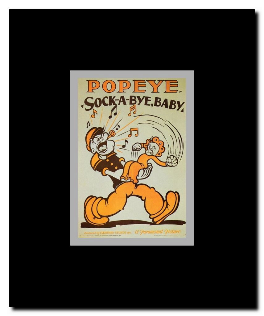 Sock-a-Bye Baby Framed Movie Poster