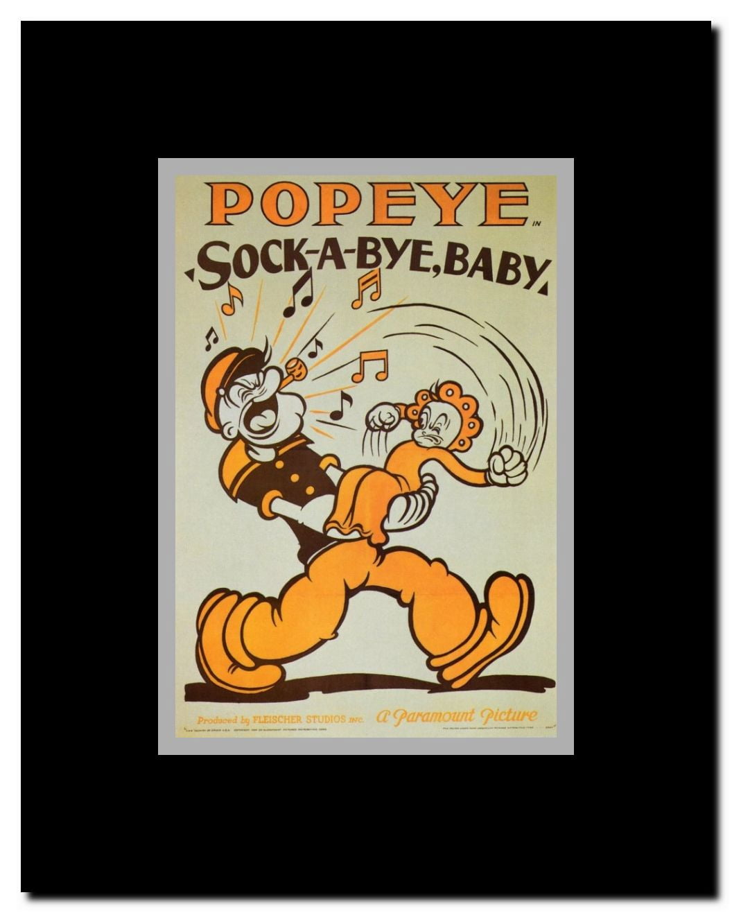 Sock-a-Bye Baby Framed Movie Poster
