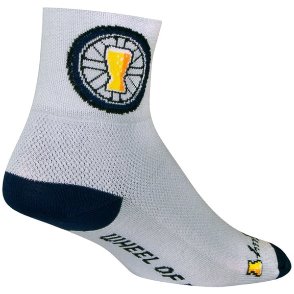 SockGuy Classic 3in Destiny Cycling/Running Socks (Destiny - L/XL)