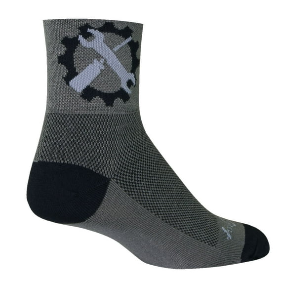 SockGuy Classic 3in Tool Cycling/Running Socks (Tool - L/XL)