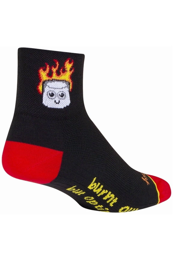 Classic Burnt Out Socks - 3", Large/X-Large