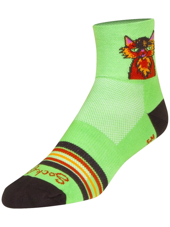 Classic Cat Buzz Socks - 3", Large/X-Large