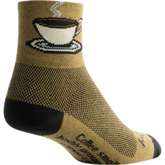 SockGuy Classic Java Sock Brown SM/MD