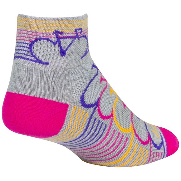 SockGuy Classic 3in Bevy Cycling/Running Socks – Breathable & Durable Athletic Socks